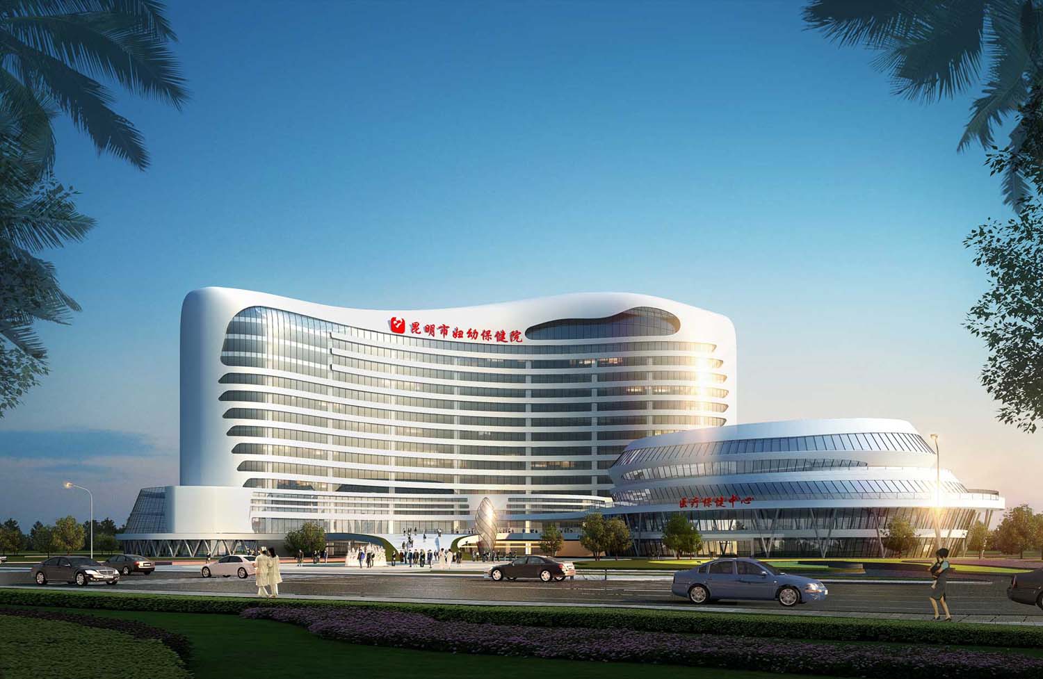 云南昆明婦幼兒童醫(yī)院室內(nèi)設(shè)計(圖1)