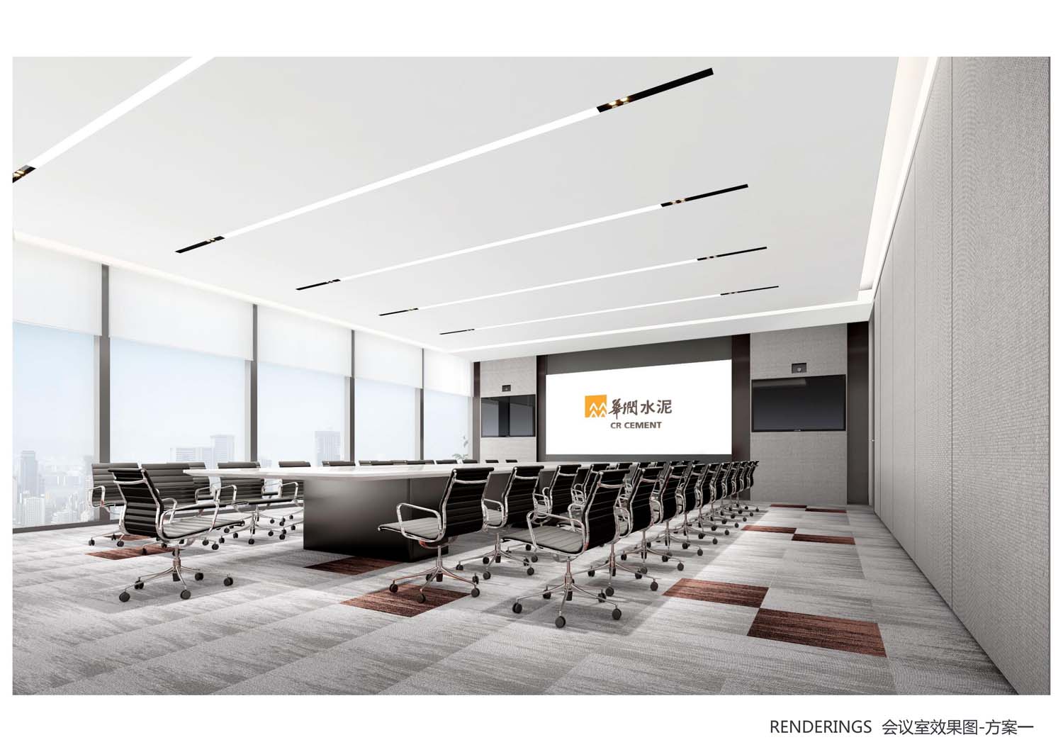 華潤(rùn)辦公樓室內(nèi)設(shè)計(jì)(圖16)