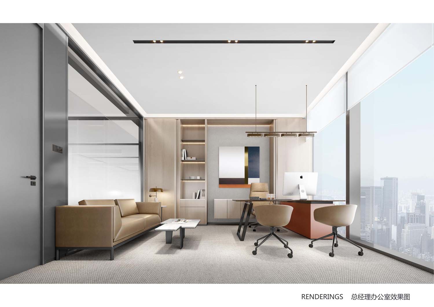 華潤(rùn)辦公樓室內(nèi)設(shè)計(jì)(圖19)