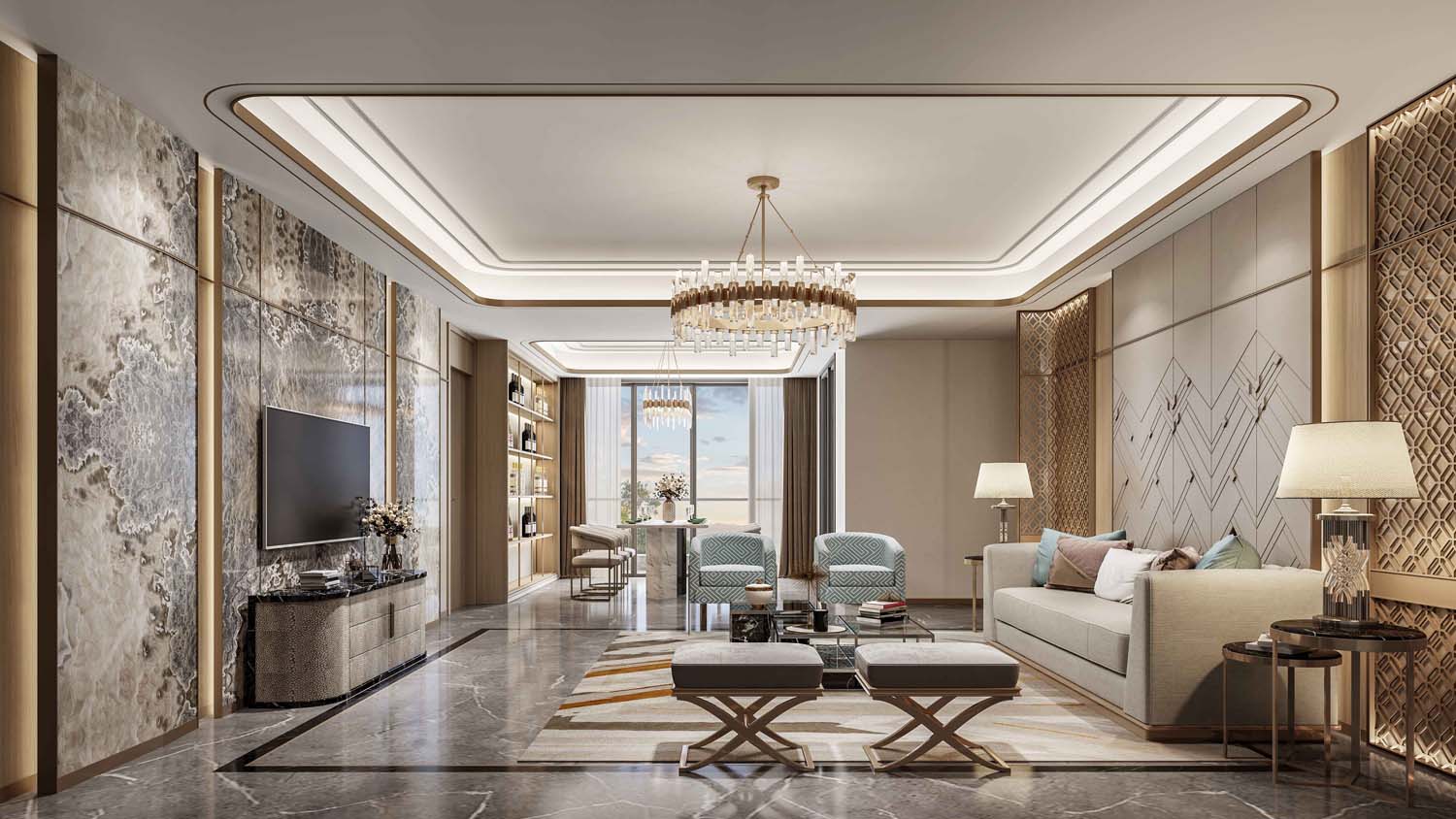 樣板房室內(nèi)設(shè)計(圖1)