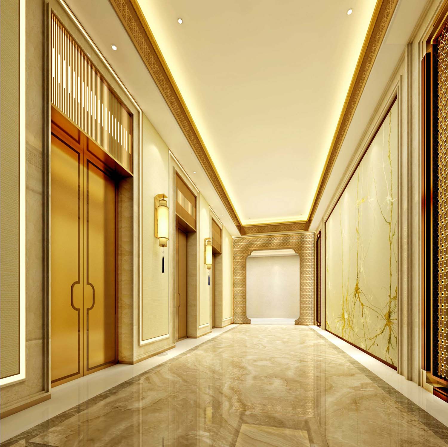 國(guó)際大酒店室內(nèi)設(shè)計(jì)(圖23)