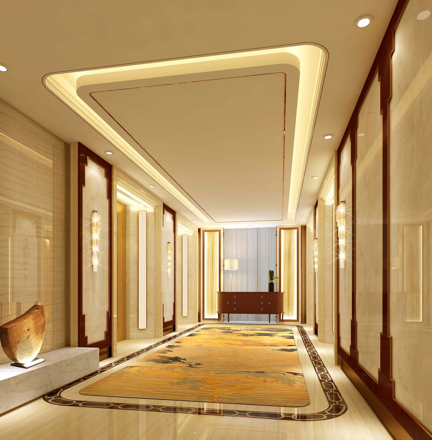 國(guó)際大酒店室內(nèi)設(shè)計(jì)(圖15)