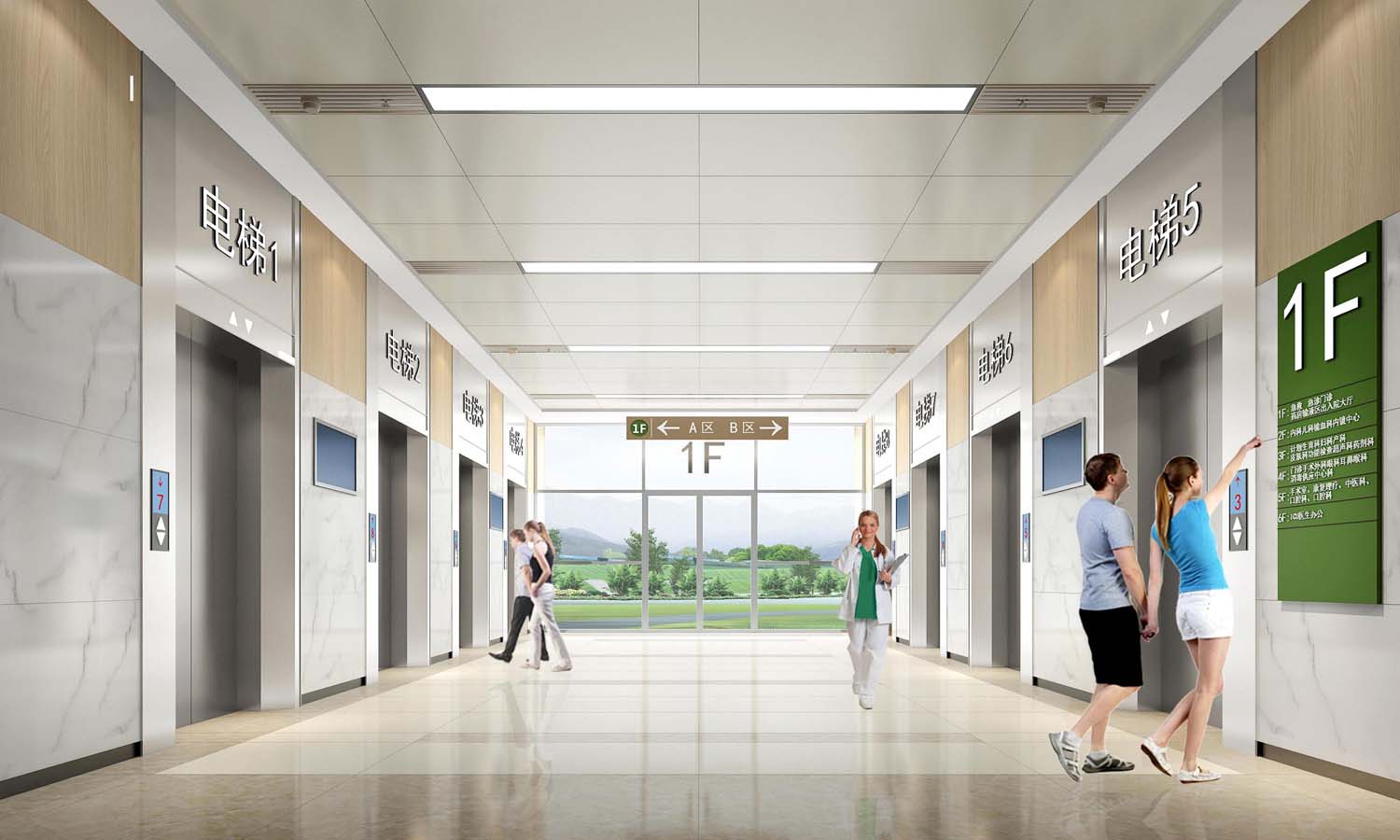 南灣醫(yī)院室內(nèi)設計(圖7)