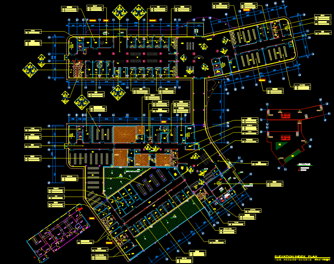 醫(yī)院室內(nèi)設(shè)計,施工圖深化設(shè)計,機(jī)電設(shè)計(圖5)